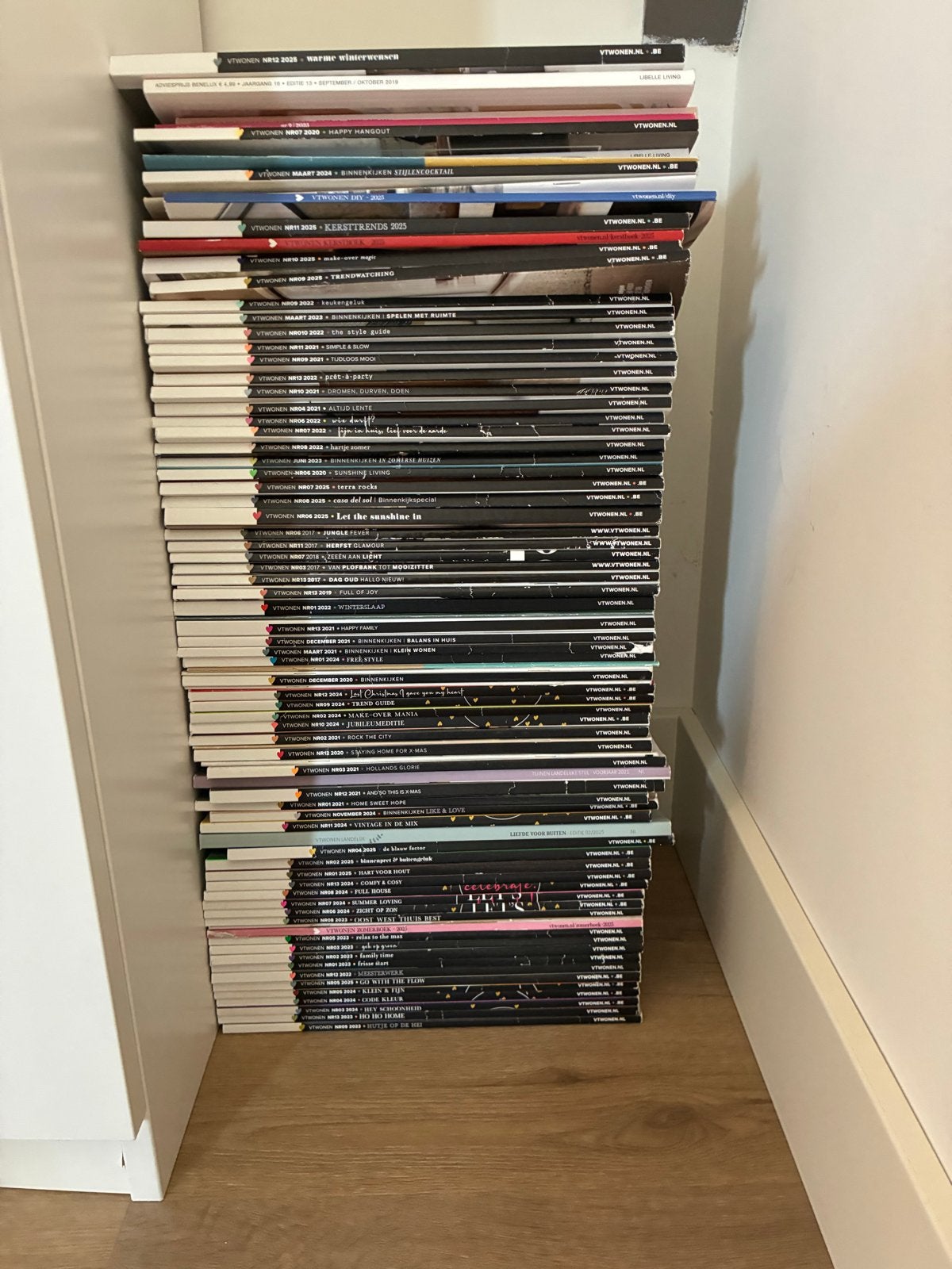 Enorme stapel VT Wonen tijdschriften, Boeken, Tijdschriften en Kranten, Ophalen, Gelezen, Overige typen