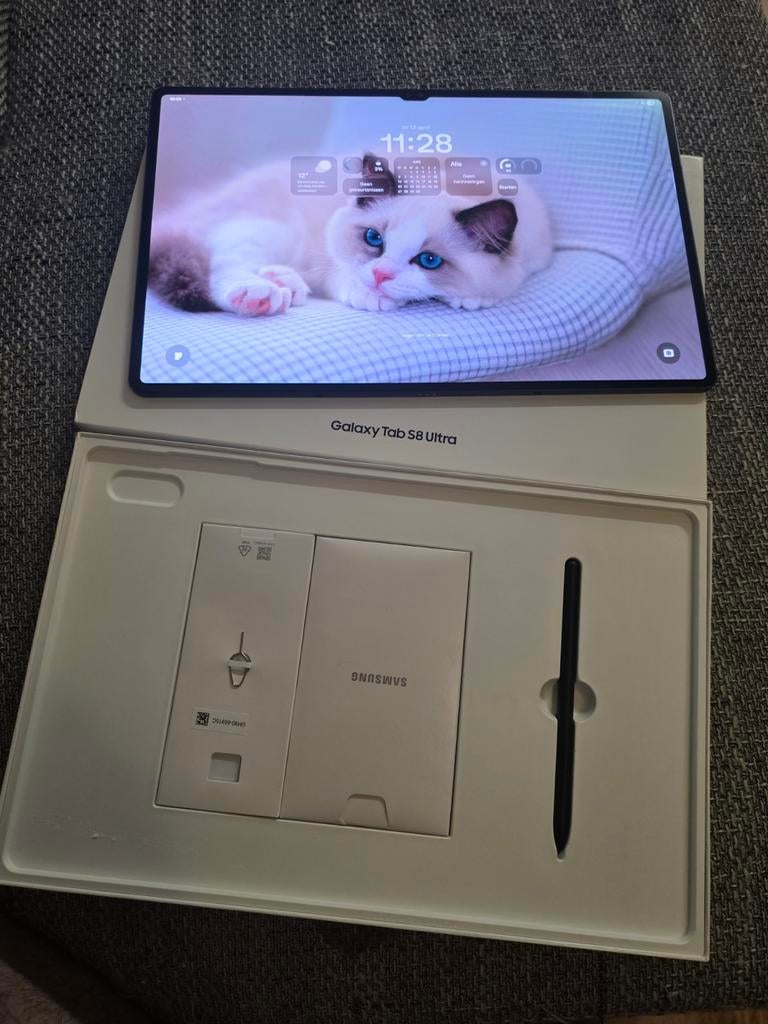 Samsung Galaxy S8 Ultra 128GB als nieuw Vaste prijs, Computers en Software, Android Tablets, Ophalen, Samsung S8 Ultra, Zo goed als nieuw