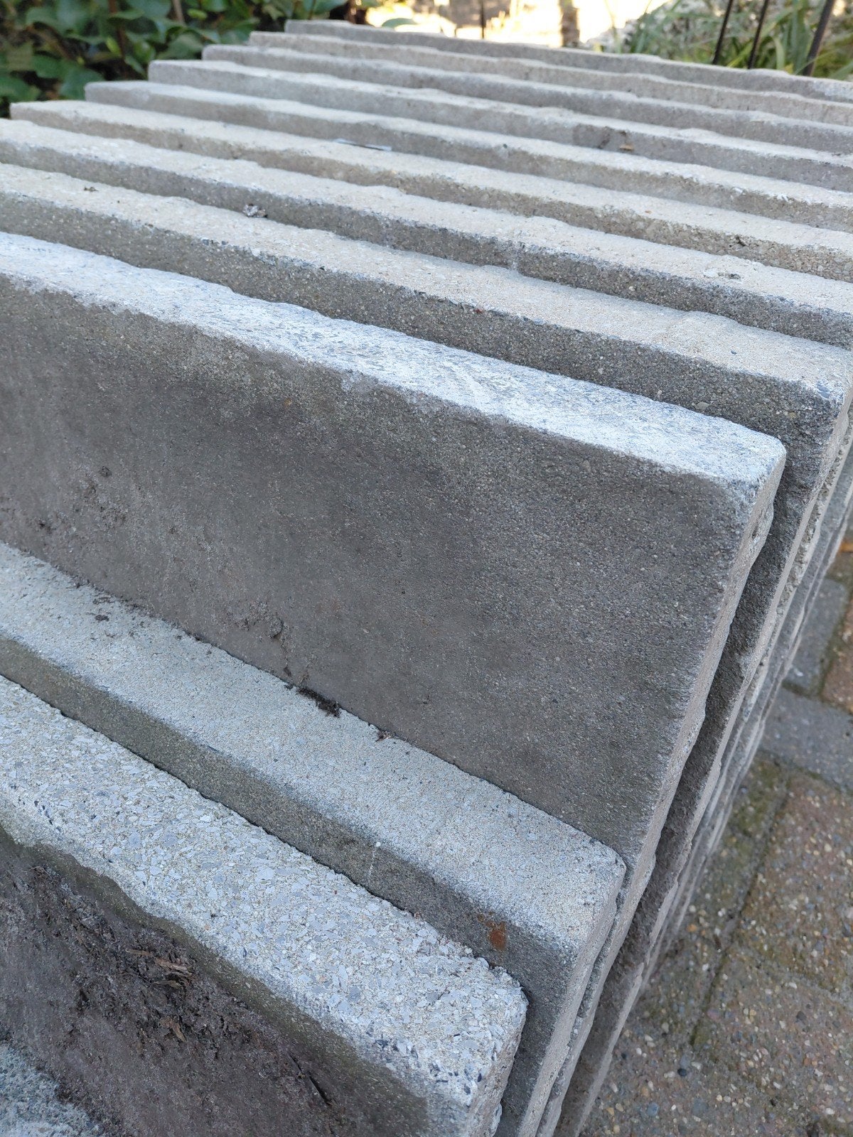 te koop terras tegels, Tuin en Terras, Ophalen, Gebruikt, Overige typen, Beton