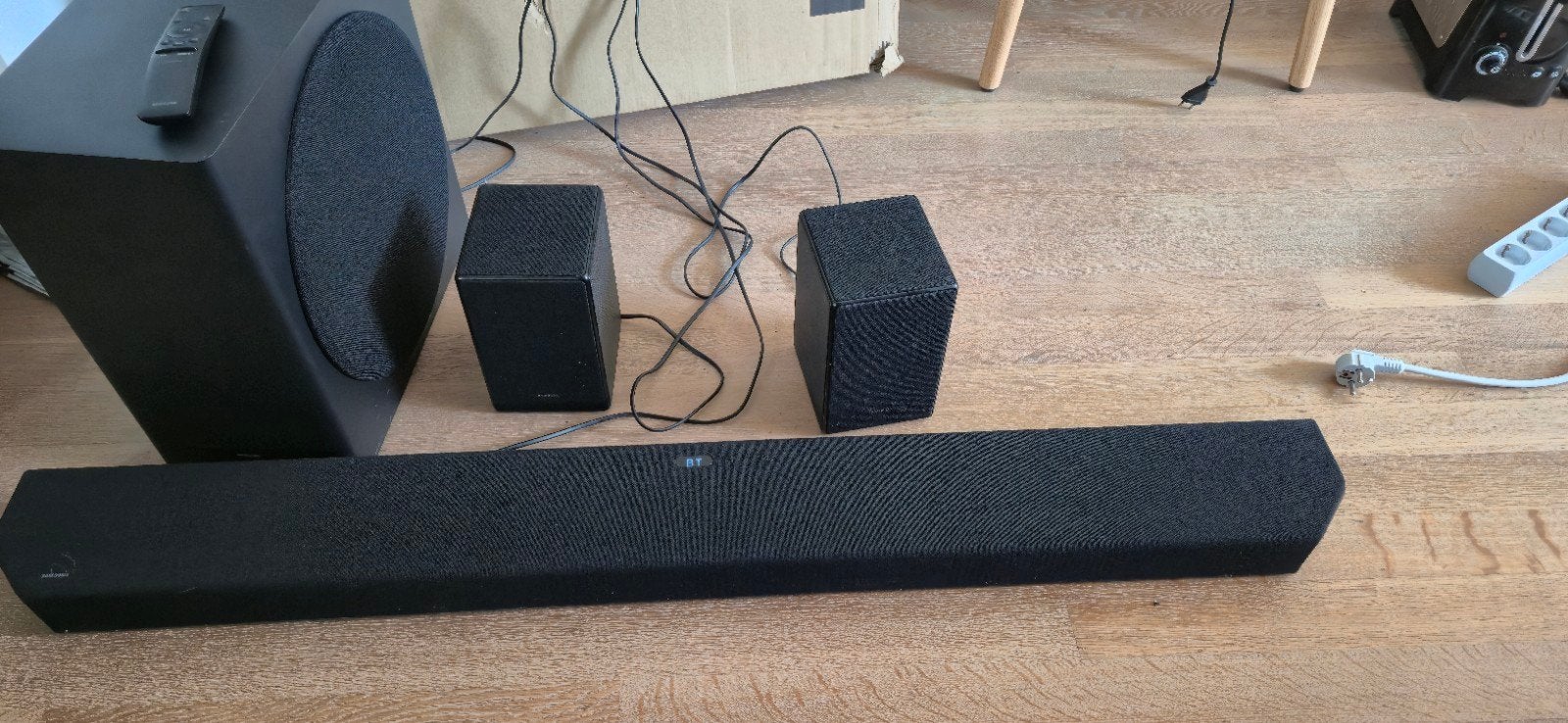 Samsung Soundbar Q950A met wandbeugels en handleiding, Ophalen, Bluetooth, Zo goed als nieuw