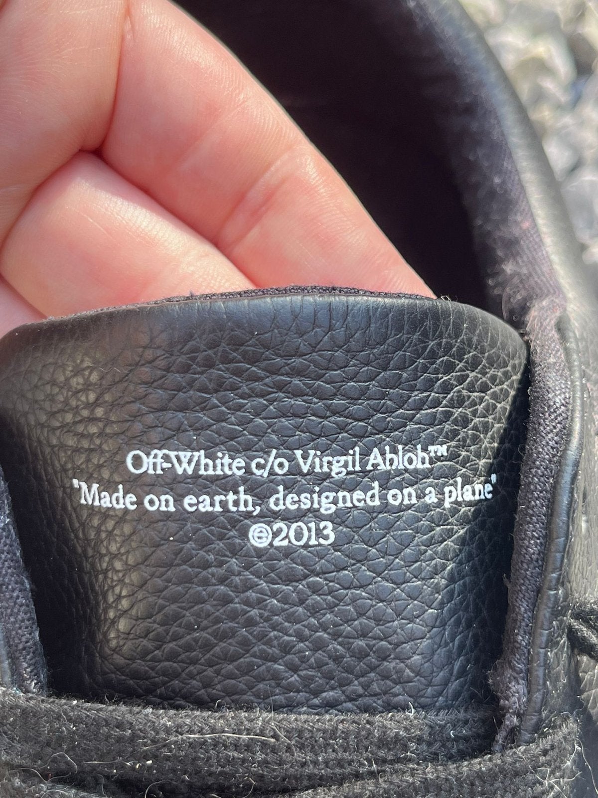Off-White c/o Virgil Abloh sneakers - Nieuw en ongedragen, Ophalen of Verzenden, Nieuw, Zwart, Sneakers of Gympen