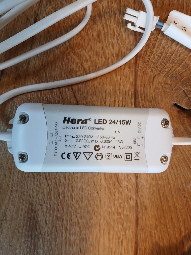 Hera LED 24/15W elektronische LED-converter +Dimm controller, Ophalen of Verzenden, Overige typen