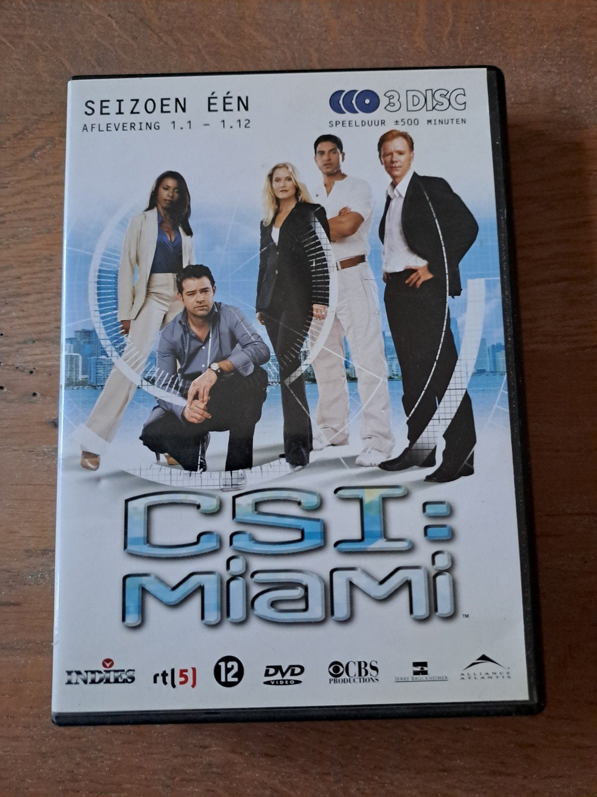 CSI: Miami - Seizoen 1 (3 DVD Boxset), Engels, Inclusief doosje, Nederlands, Ophalen of Verzenden