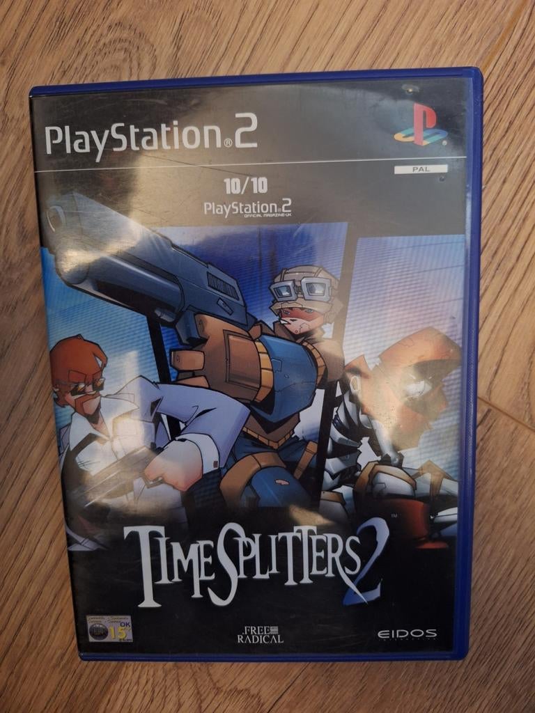 TimeSplitters 2 PS2 - Klassieke Shooter Actie, Verzenden