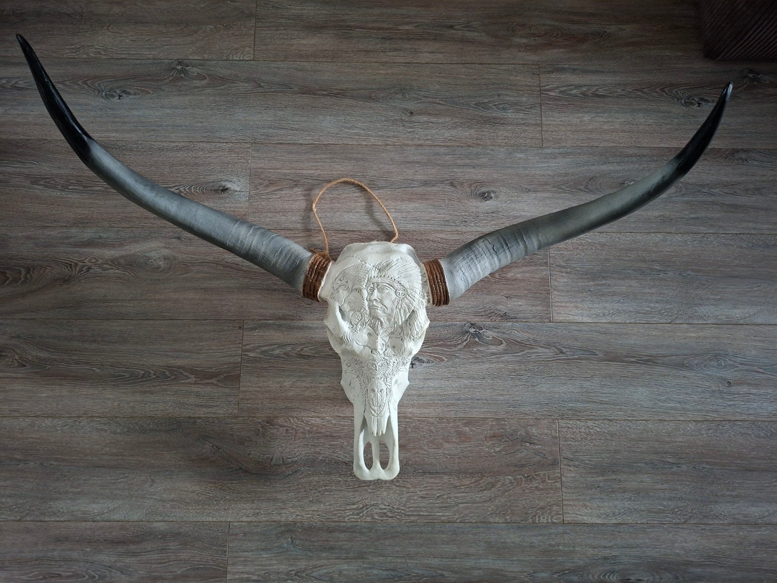Skull Longhorn, Huis en Inrichting, Ophalen, Gebruikt