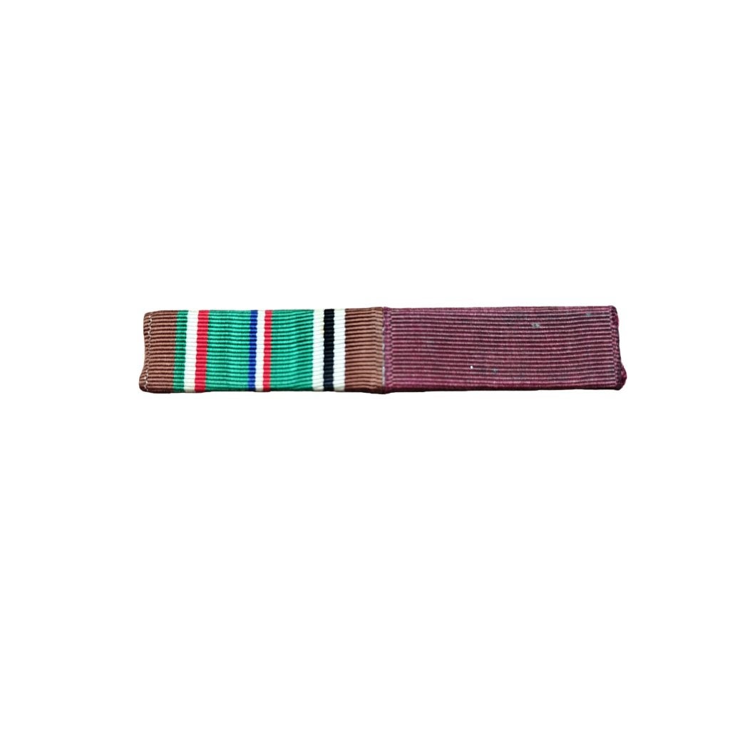WWII US Ribbon Bar European Campaign, Navy Good Conduct, Ophalen of Verzenden, Marine, Amerika, Embleem of Badge