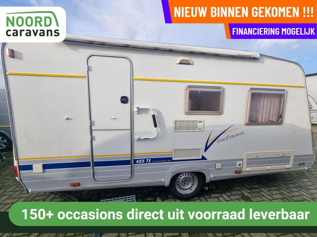 Buerstner VENTANA AVANT 425 TS MOVER + VOORTENT + ZAKLUIFEL, Caravans en Kamperen, Caravans, Mover, Bedrijf, 750 - 1000 kg, Bürstner