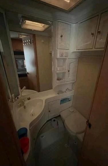 Hobby deluxe caravan, incl stallingplek!!!, Ophalen of Verzenden, Elektrisch, Overige soorten
