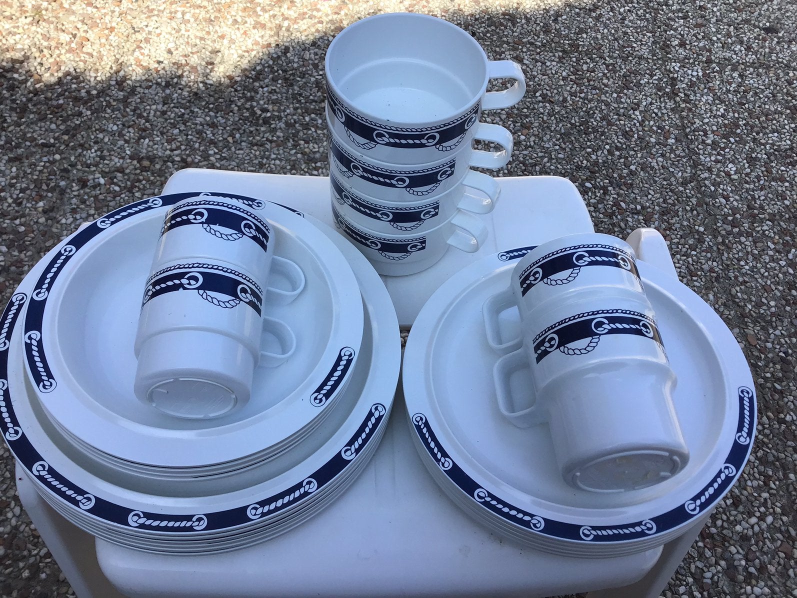 Camping Servies Mepal - Nautisch / Koen de Winter, Ophalen of Verzenden, Gebruikt