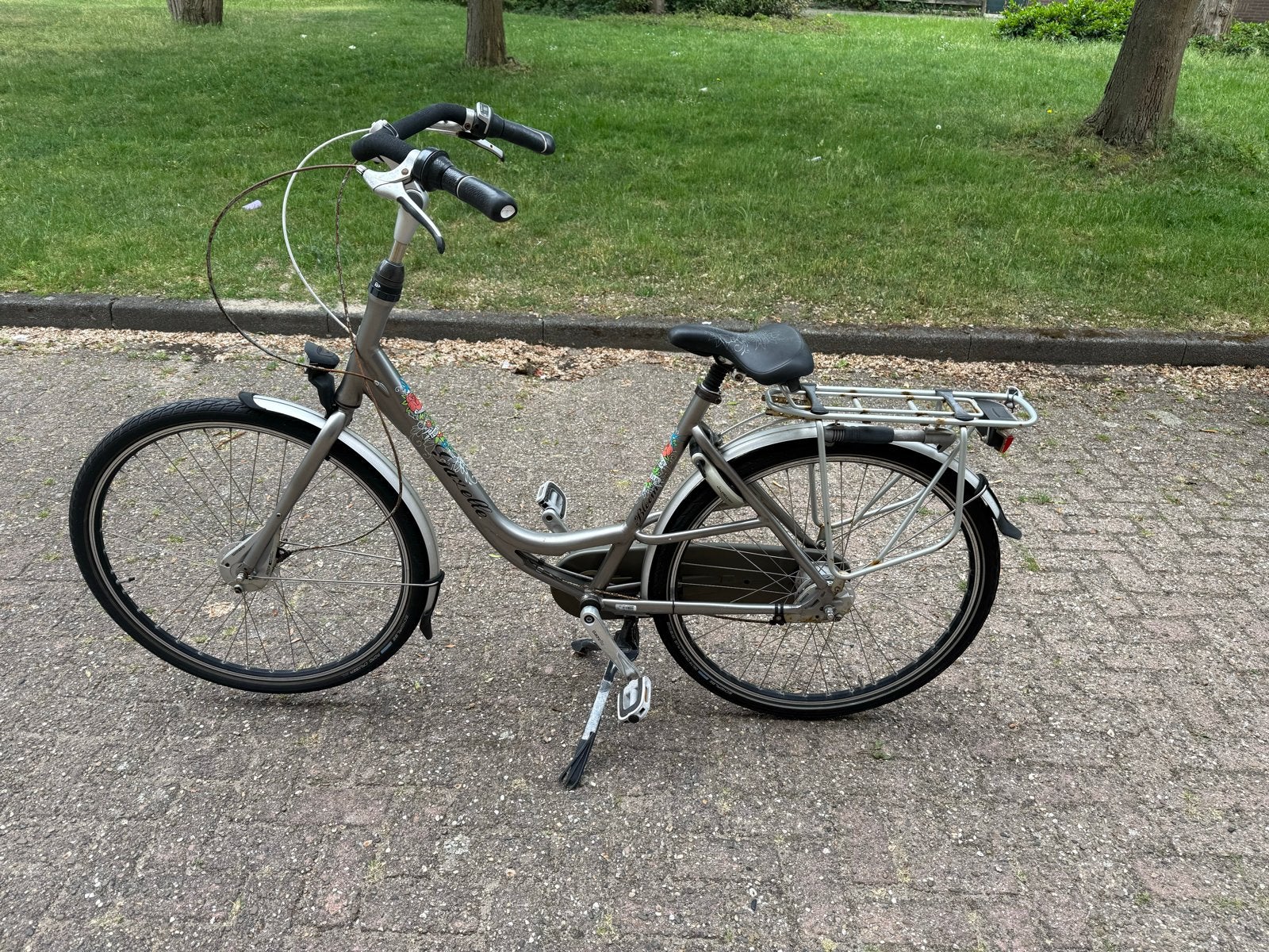Gazelle Damesfiets- bloom, Velgrem, Ophalen of Verzenden, Gazelle, 53 tot 56 cm