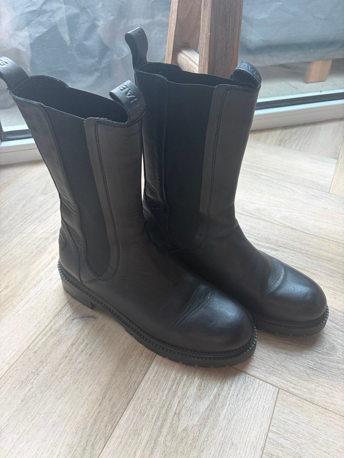 Zgan Shabbies zwart maat 42, Ophalen of Verzenden, Zo goed als nieuw, Zwart