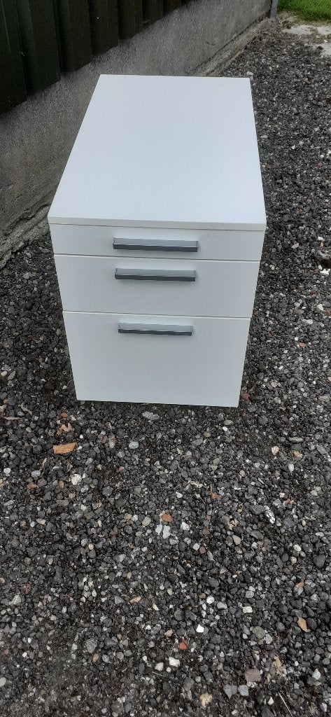 Bureau Lade Kast op Wielen, Ophalen, 43 cm, Zo goed als nieuw, 77 cm
