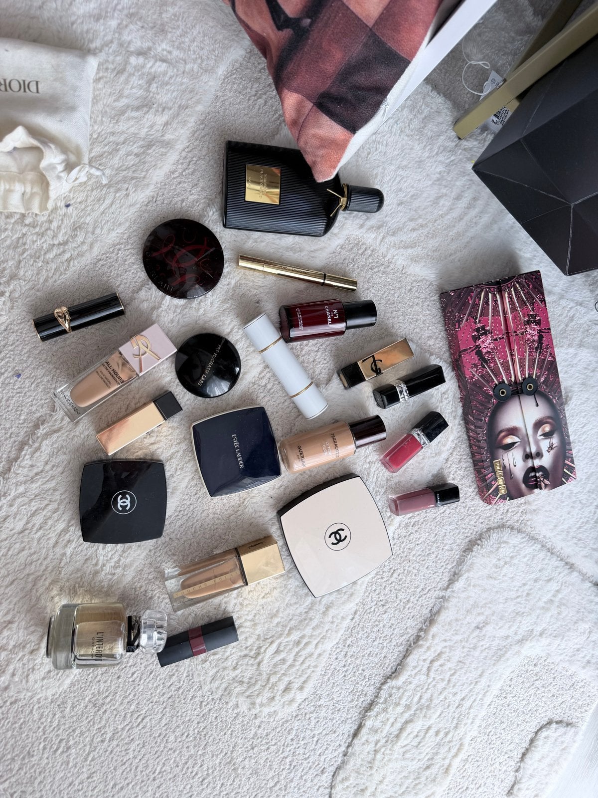 Diverse make-up en lipsticks van topmerken, Gebruikt, Overige kleuren, Gehele gezicht, Ophalen of Verzenden
