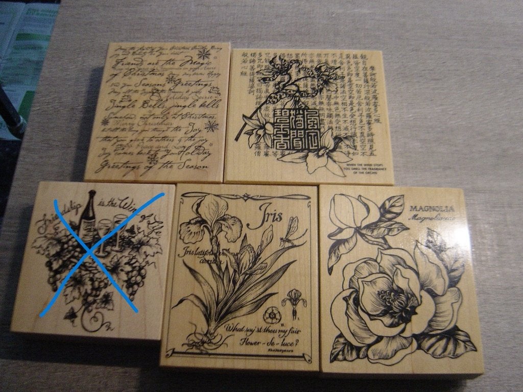 Psx rubberen houten stempels, Hobby en Vrije tijd, Stempelen, Ophalen of Verzenden, Nieuw, Houten stempel