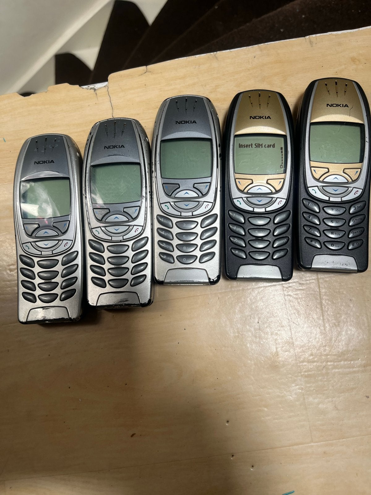 5 Nokia's (diverse conditie, simlockvrij), Gebruikt, Geen camera, Ophalen of Verzenden, Klassiek of Candybar