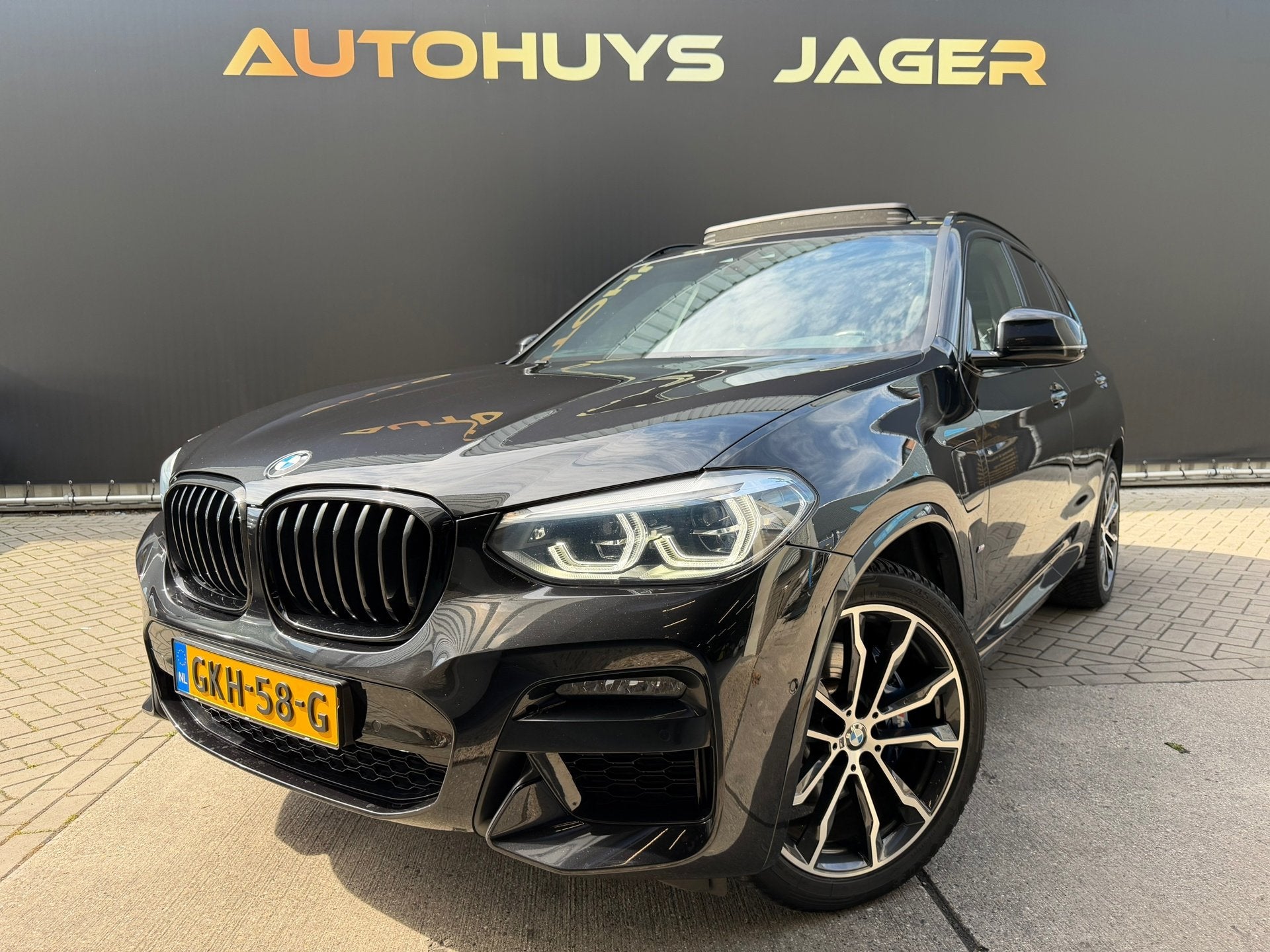 BMW X3 xDrive30e M-Sport Pano Virtual Leder Camera Led Carpl, 1998 cc, Gebruikt, 2000 kg, Zwart