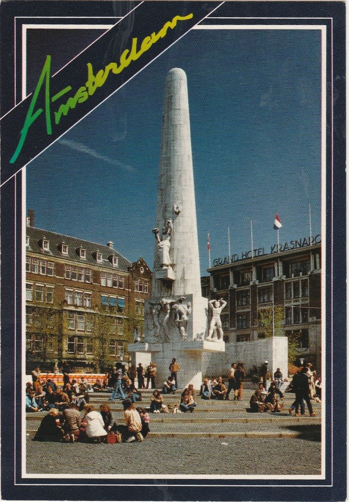 AMTERDAM Dam Nationaal Monument, Verzenden, 1980 tot heden, Ongelopen, Noord-Holland