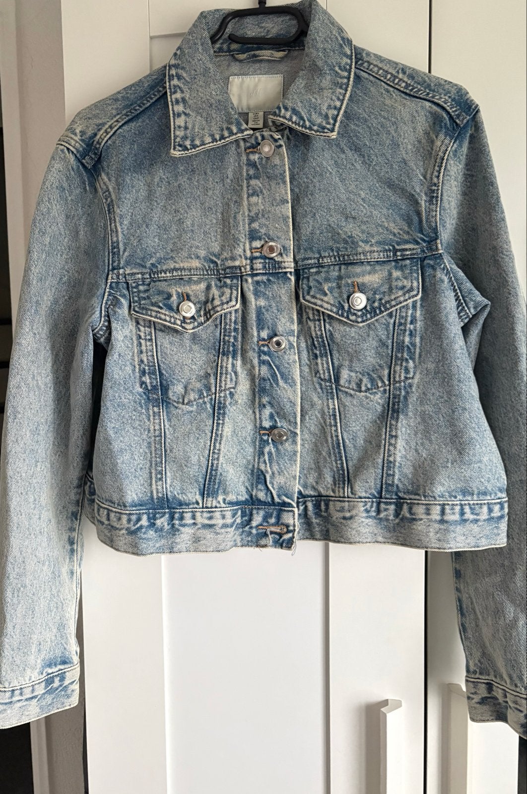 spijkerjas, Kleding | Dames, Jassen | Zomer, Ophalen, Zo goed als nieuw, Maat 36 (S), Blauw