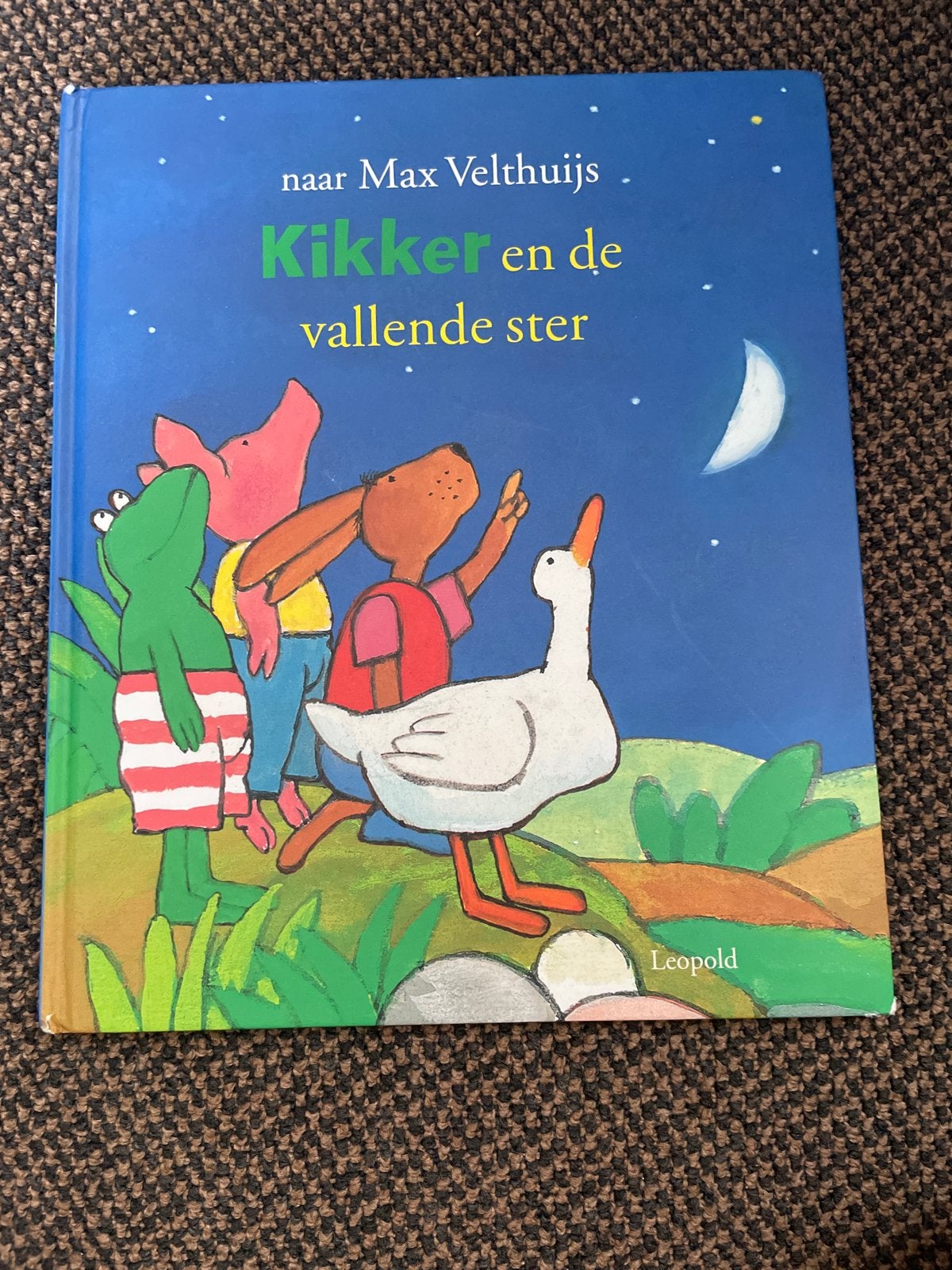 Kikker en de vallende ster - Max Velthuijs, Fictie algemeen, Jongen of Meisje, Ophalen of Verzenden, Zo goed als nieuw