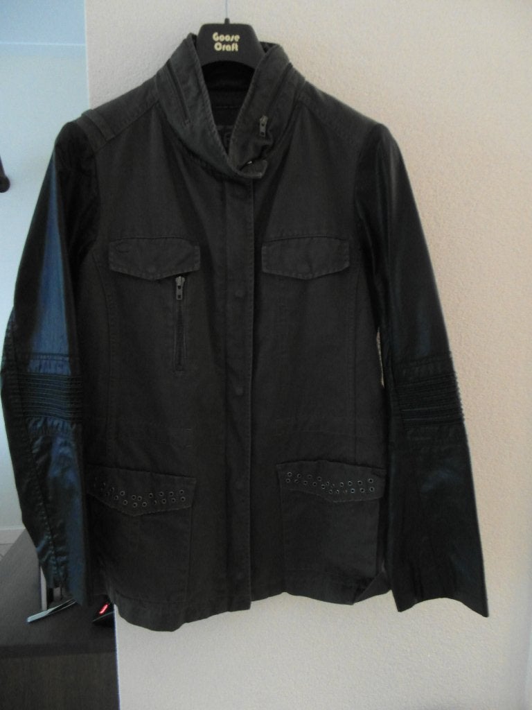 Stoere zomerjas van IKKS maat 40/42 kleur groen / zwart, IKKS, Maat 42/44 (L), Ophalen of Verzenden, Zo goed als nieuw