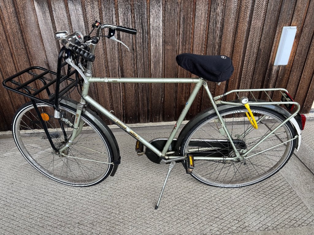 Union Parade Damesfiets met Voordrager, Fietsen en Brommers, Gebruikt, Schijfrem, 53 tot 57 cm, Ophalen