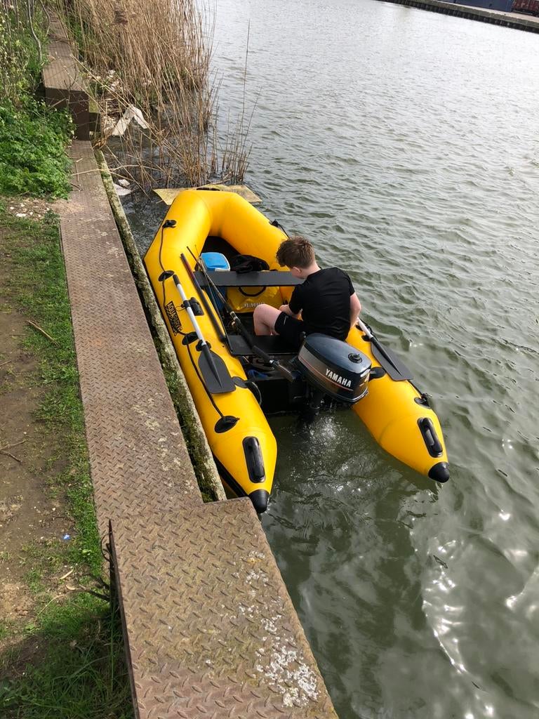 Rubberboot met 4 pk yamaha, Ophalen, Zo goed als nieuw, Overige typen
