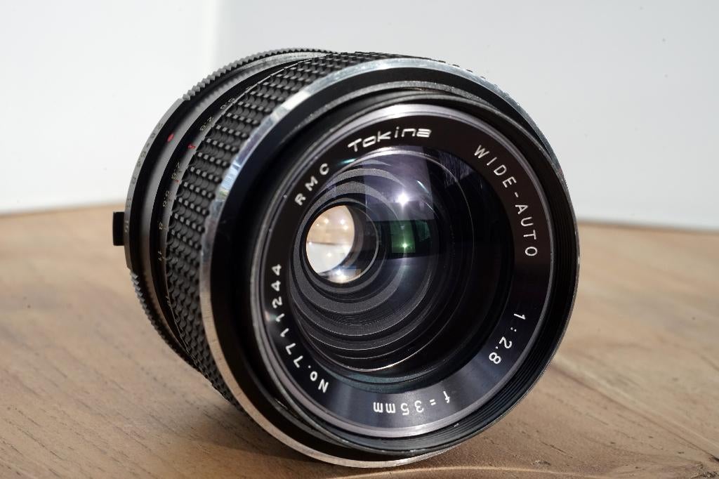 ✅ Minolta MD, WIDE Angle lenzen, 28mm 35mm, Ophalen, Gebruikt, Groothoeklens