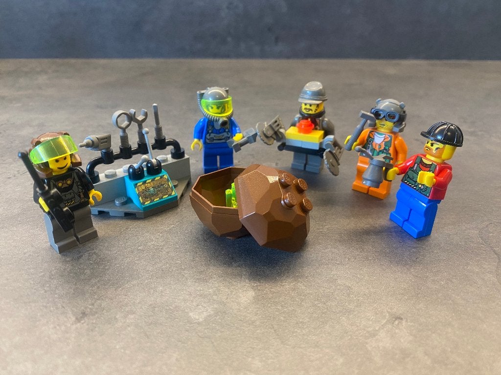 Lego Rock Raiders Crew 4930 - Compleet met minifiguren, Overige thema's, Lego, Ophalen of Verzenden, Zo goed als nieuw
