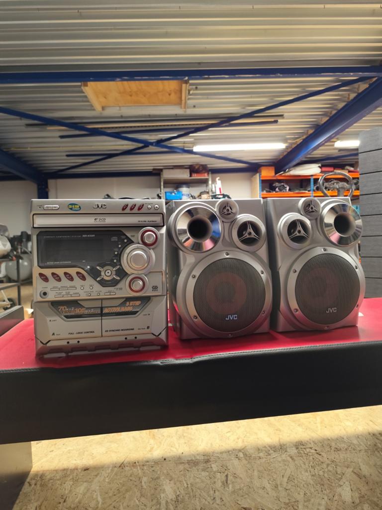 JVC MX-K50R stereo set, Ophalen