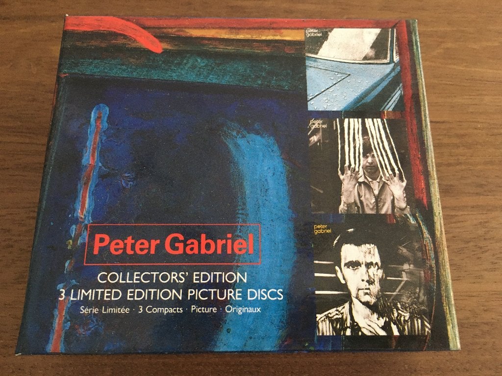 3Cd Box Peter Gabriel 1e 3 Albums PictureDiscs NIEUW Genesis, Cd's en Dvd's, Ophalen of Verzenden, Nieuw in verpakking, Pop, Boxset