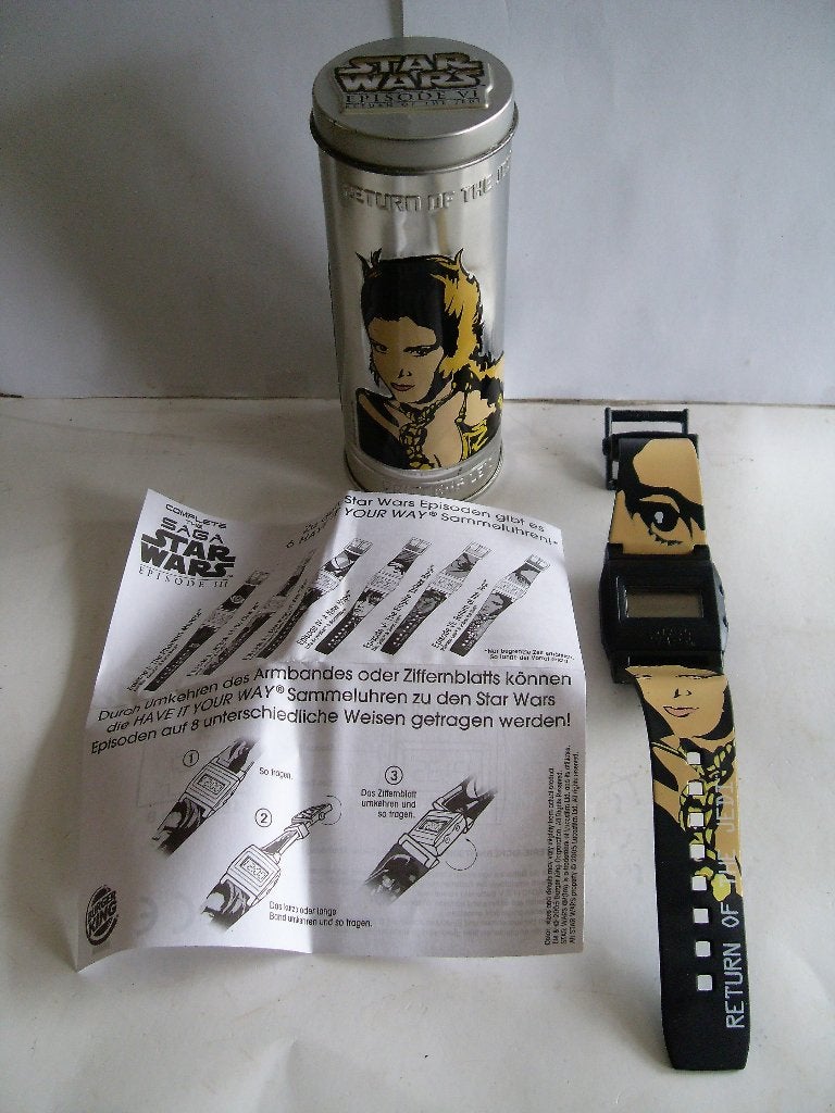 Star Wars Horloge 2005 Starwars (2), Ophalen of Verzenden, Zo goed als nieuw, Actiefiguurtje