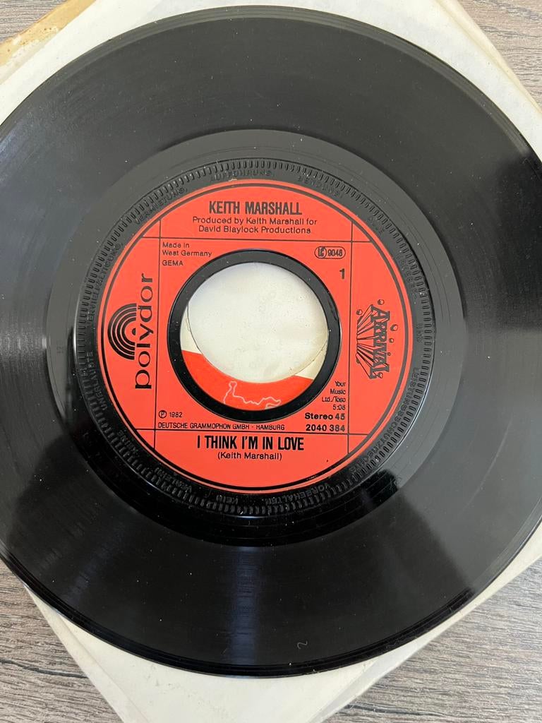 Keith Marshall - I think I am in love, Ophalen of Verzenden, Zo goed als nieuw, Pop