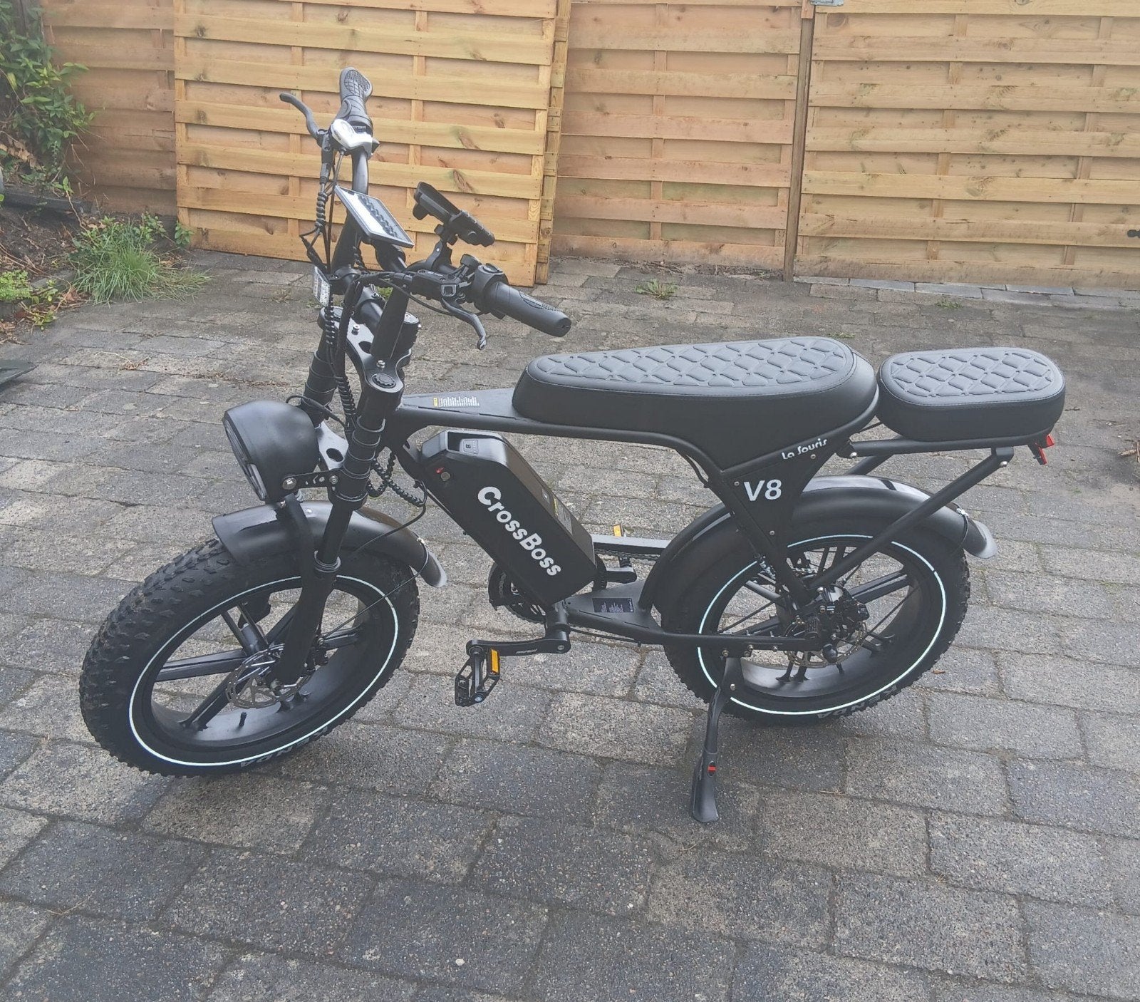 CrossBoss V8 Fatbike -special edition Zo goed als nieuw, sle, Overige merken, Nieuw, Ophalen of Verzenden, 51 tot 55 cm