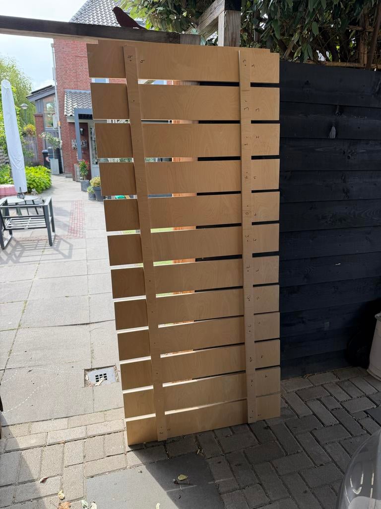 Lattenbodem 90x200 - Zeer sterke constructie, Huis en Inrichting, Slaapkamer | Bedden, Ophalen, 90 cm, Eenpersoons, Zo goed als nieuw