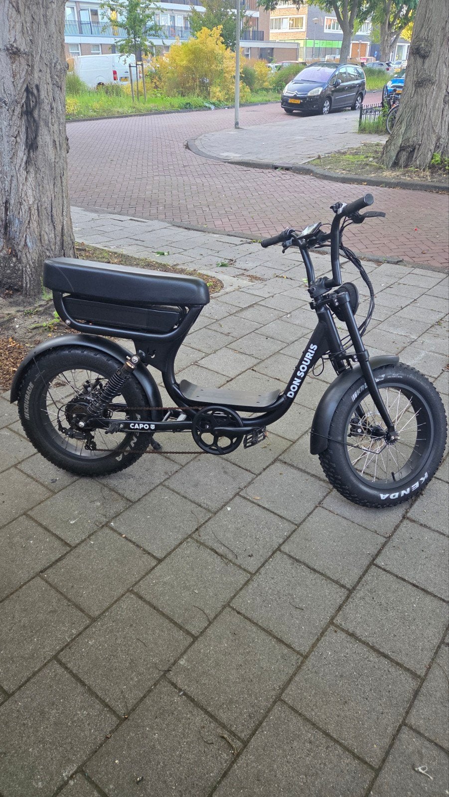 Don Souris Capo E-bike - Zo goed als nieuw, Zo goed als nieuw, Minder dan 47 cm, 50 km per accu of meer, Ophalen