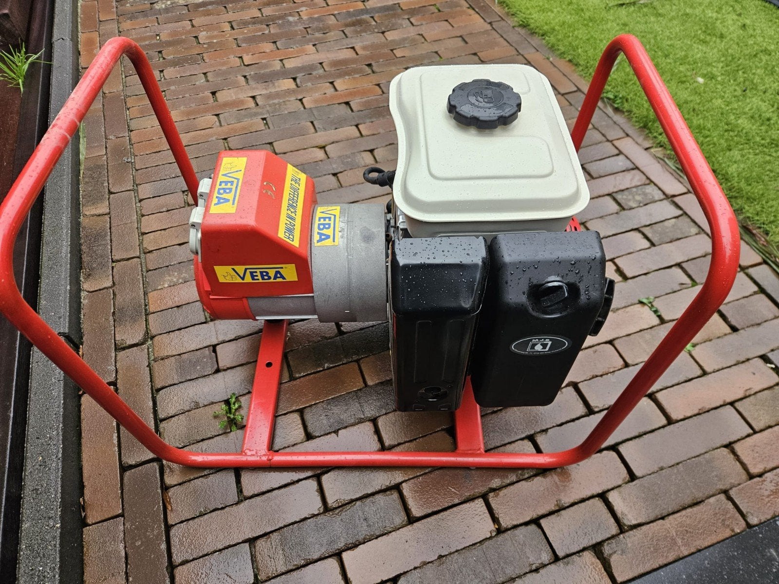 Honda aggregaat 3.5 kw z.g.a.n., Doe-het-zelf en Verbouw, Aggregaten, Ophalen, Zo goed als nieuw, Minder dan 5 kVA, Benzine