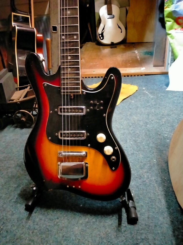 Hondo gitaar, Muziek en Instrumenten, Ophalen of Verzenden, Gebruikt, Solid body, Overige merken