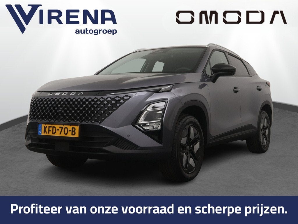 Omoda 5 1.6 T-GDi SHS-H Premium Schuif/kantel dak - Adaptiev, Auto's, Overige Auto's, 4 cilinders, Hybride Elektrisch/Benzine