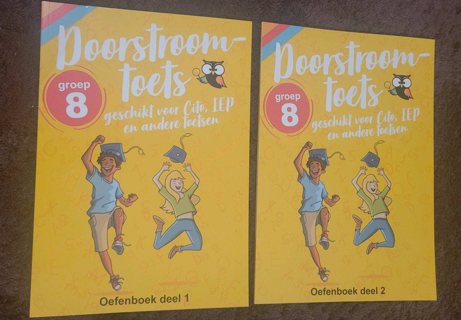 Doorstroomtoets Oefenboeken Groep 8 (deel 1 & 2), Ophalen of Verzenden, Nieuw, Overige niveaus, Onbekend