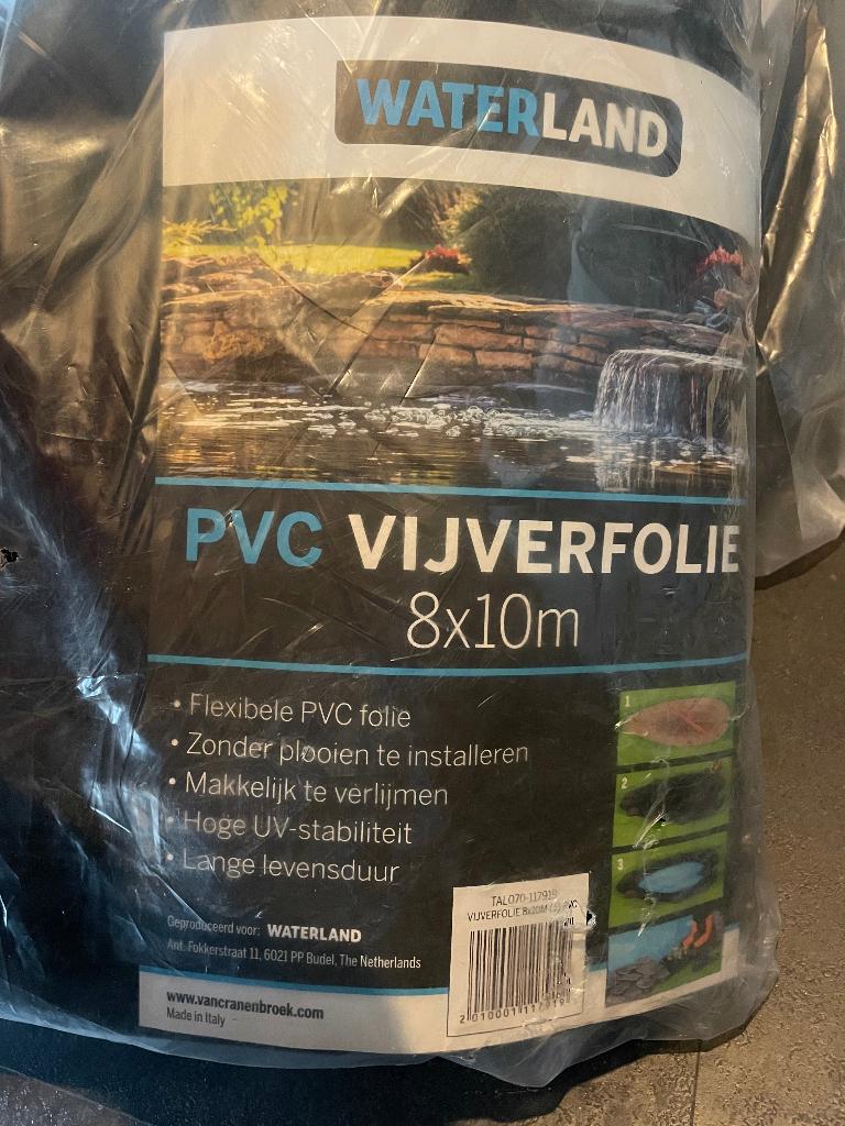 Pvc vijverfolie, Ophalen, Nieuw, Vijverfolie
