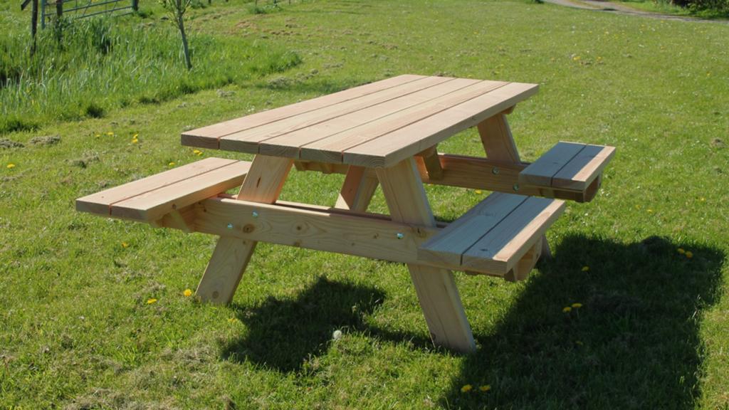 Houten Picknicktafel met Open Instap - Nieuw, 8814 JW Zweins, Nieuw, Ophalen of Verzenden, Dealdeskuorre@gmail.com