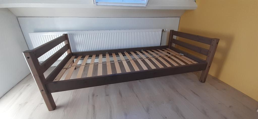 Flexa Classic kinderbed 90x200 met natuurlatex matras, 85 tot 100 cm, Zo goed als nieuw, 180 cm of meer, Ophalen