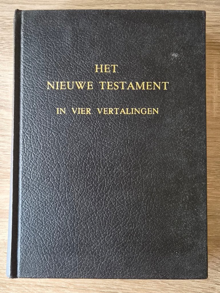 bijbel, nieuwe testament in 4 vertalingen, Ophalen of Verzenden
