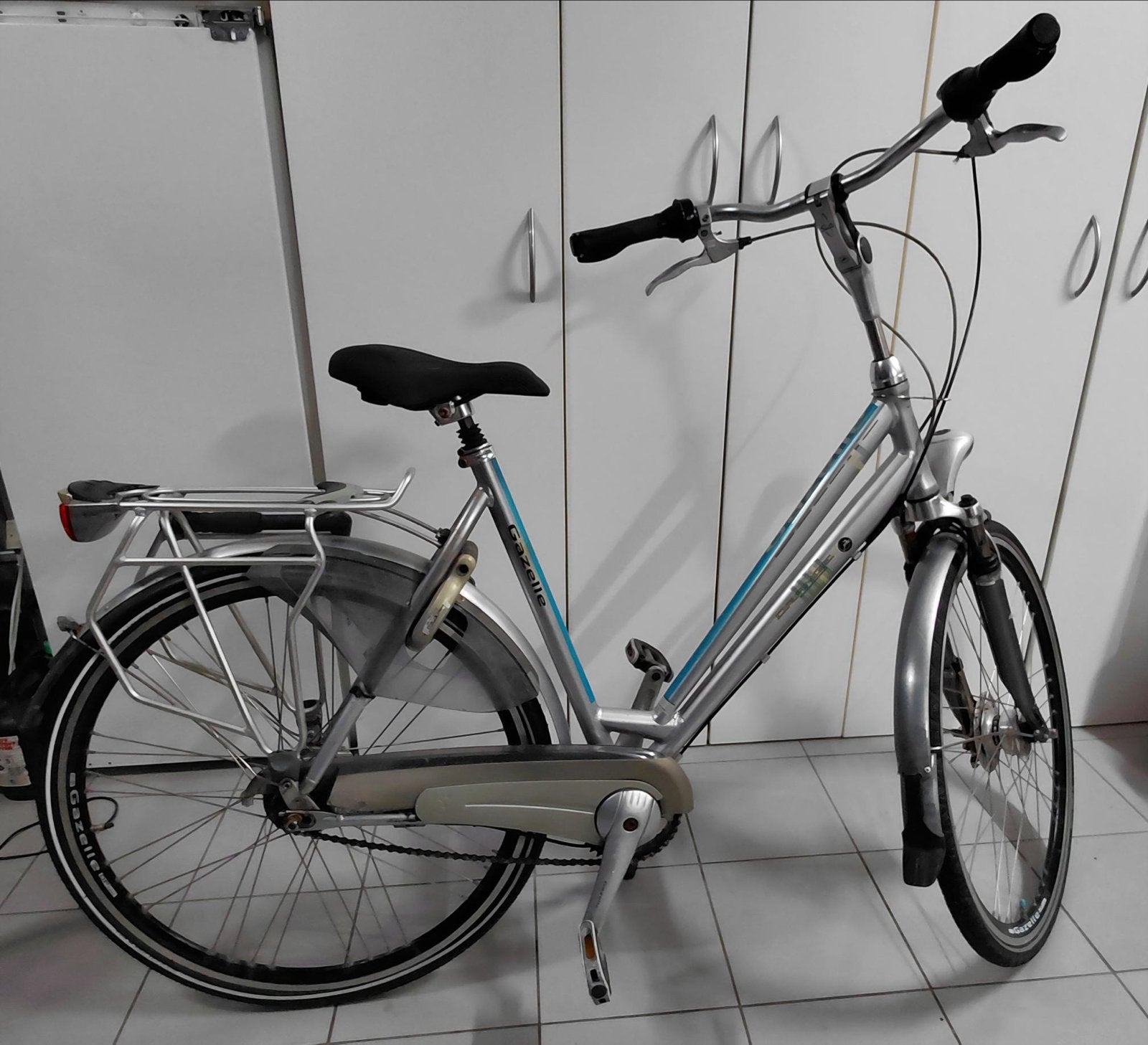 Gazelle Orange damesfiets met nieuwe onderdelen, Ophalen, Velgrem, Versnellingen, Gazelle