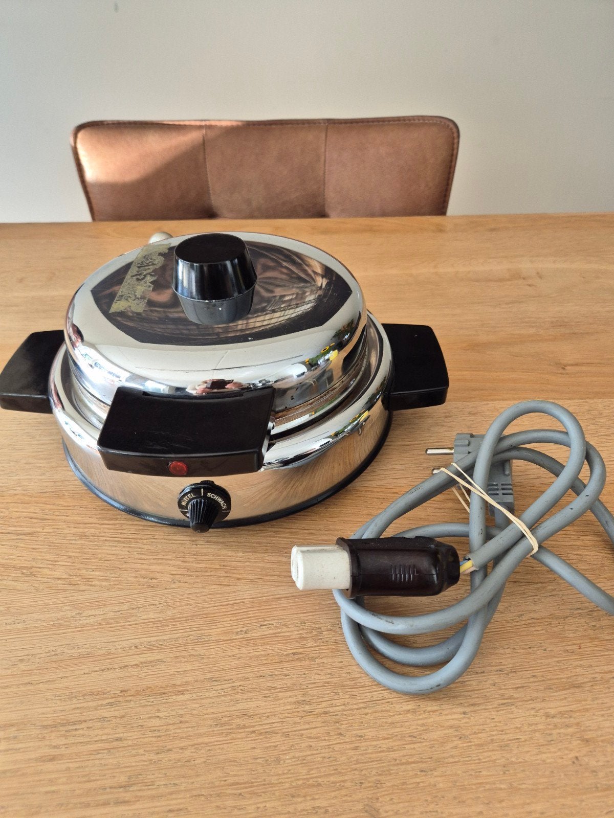 Vintage wafelijzer, Ophalen of Verzenden, Gebruikt
