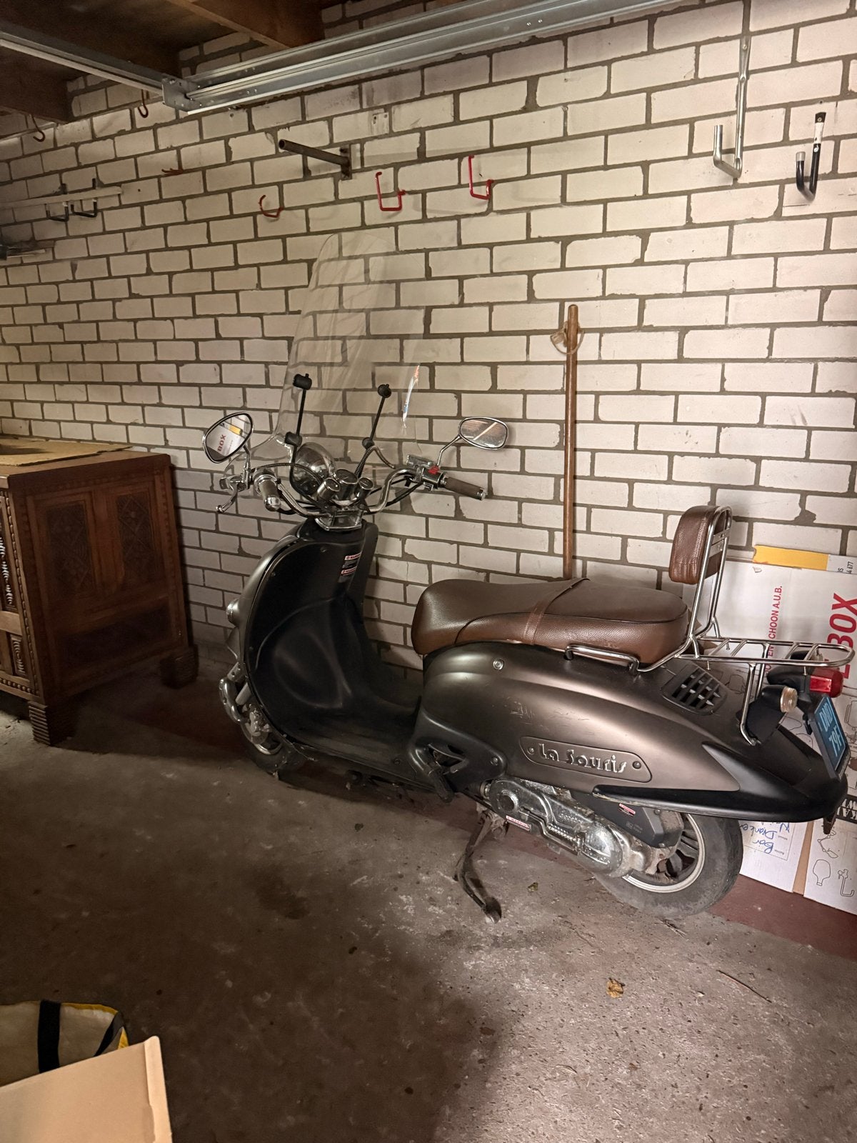 La Souris blauw kenteken scooter, Ophalen, Gebruikt, Benzine, Overige merken