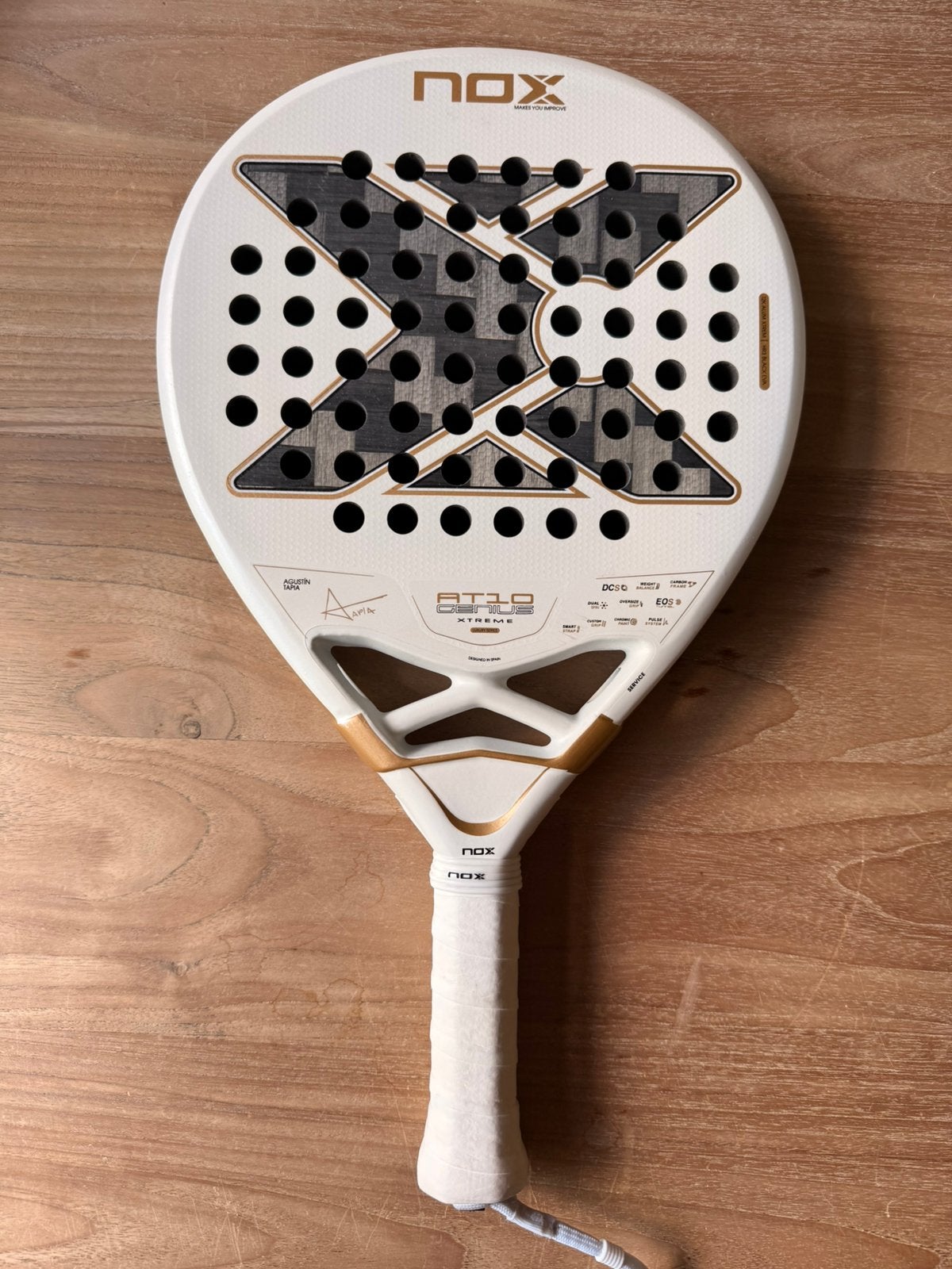 Nox AT10 12K Alum Xtreme - padelracket 10/10, Verzenden, Zo goed als nieuw