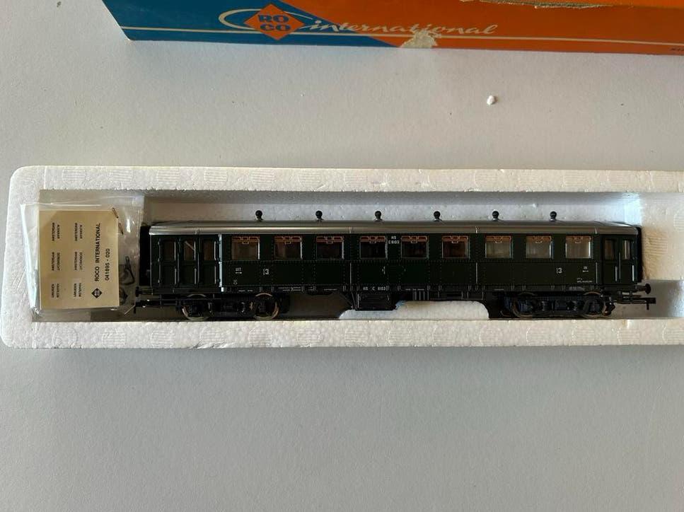 Roco 4219 H0 Blokkendoos NS wisselstroom met interieurverlic, Hobby en Vrije tijd, Modeltreinen | H0, Wisselstroom, Wagon, Ophalen of Verzenden