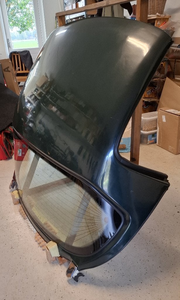 Mazda MX5 NA/NB Hardtop Groen met zeil en steun, Ophalen, Gebruikt, Mazda