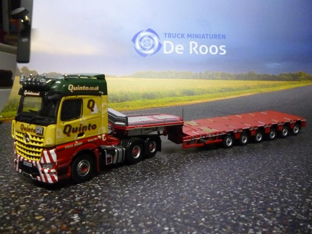 Tekno / IMC Mercedes Arocs Quinto, Hobby en Vrije tijd, Modelauto's | 1:50, Ophalen of Verzenden, Nieuw, Bus of Vrachtwagen, Tekno